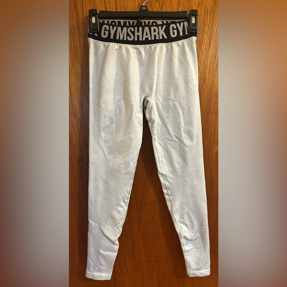 Gymshark Light Gray Leggings Size Small Great Condition